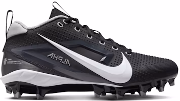 Nike Alpha Menace 4 Varsity 'Black White' FN0027-001 Nike Alpha Menace 4 Varsity 'Black White' FN0027-001