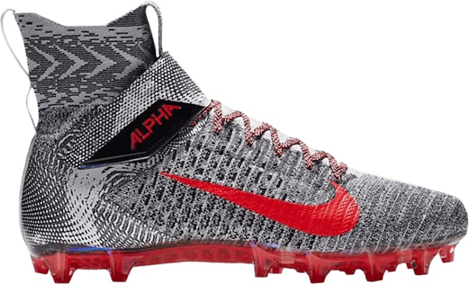 Nike Alpha Menace Elite 2 'Grey Bright Crimson' AO3374-100 Buy Nike Alpha Menace Elite 2 'Grey Bright Crimson' AO3374-100