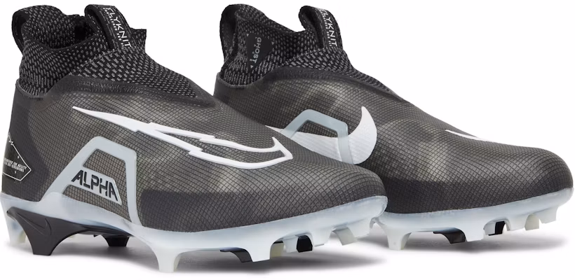 耐吉 (Nike) Alpha Menace Elite 3 高筒耐磨美式足球鞋 黑白 1