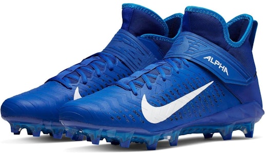 Nike Alpha Menace Pro 2 簡約百搭 減震耐磨 足球鞋 男款 藍色 Lookbook Nike Alpha Menace Pro 2 簡約百搭 減震耐磨 足球鞋 男款 藍色