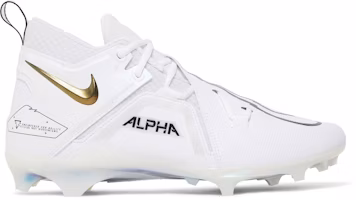 Nike Alpha Menace Pro 3 'White Black Gold' CT6649-105 Nike Alpha Menace Pro 3 'White Black Gold' CT6649-105