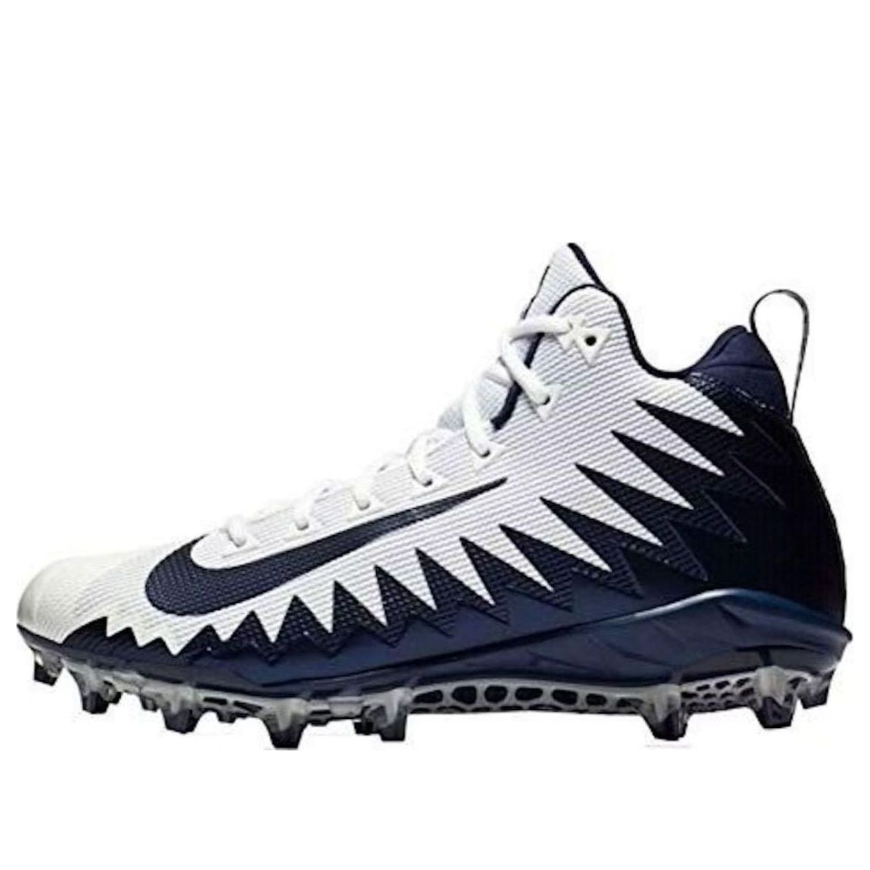 Nike Alpha Menace Pro Mid Football Cleats 'Blue White' 871451-155