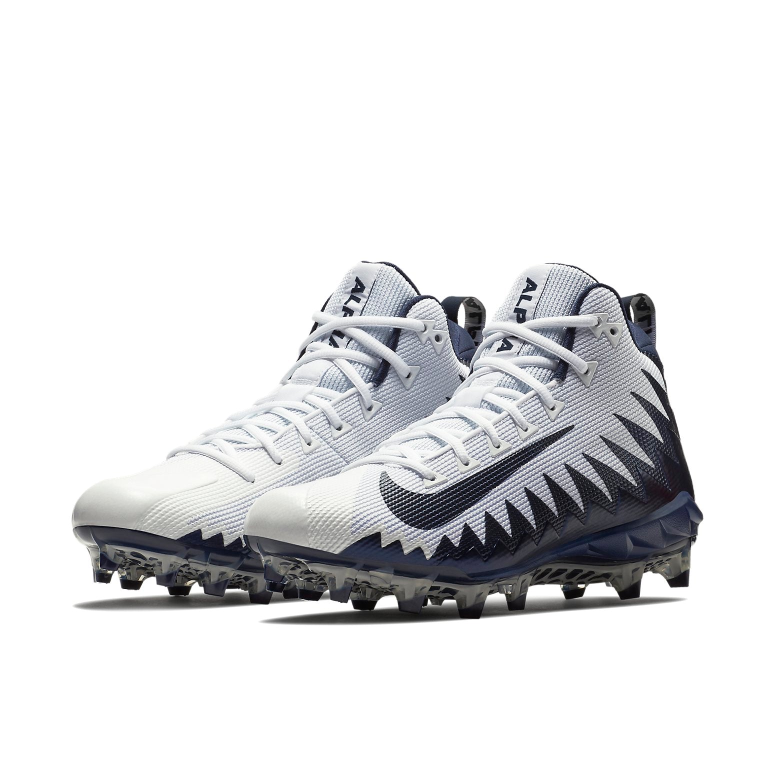 Lookbook Nike Alpha Menace Pro Mid 人造草地萬用 輕便耐磨 足球鞋 男款 白藍