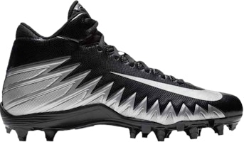 Nike Alpha Menace Varsity Mid 'Black Metallic Silver' 880137-001 Nike Alpha Menace Varsity Mid 'Black Metallic Silver' 880137-001
