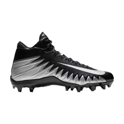 Nike Alpha Menace Varsity Mid 'Black Metallic Silver'