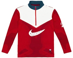 Nike Alphabet Print High-Neck Sweatshirt Unisex Red. CD7110-611 Nike Alphabet Print High-Neck Sweatshirt Unisex Red. CD7110-611