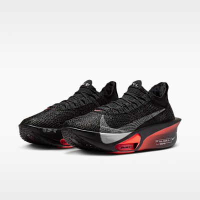 Details for Nike Alphafly 3 Black/Bright Crimson/Wolf Gray/Metallic Silver IR1996-001