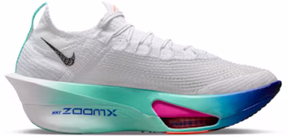 耐克Alphafly 3 白色/浅青绿/紫蓝/黑色 FD8311-104 Lookbook 耐克Alphafly 3 白色/浅青绿/紫蓝/黑色 FD8311-104