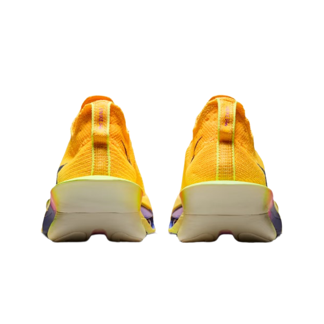 Lookbook Nike Alphafly NEXT% 3 ''Laser Orange Indigo Burst Citron'' Sepatu Lari. FD8311-800
