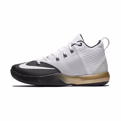 Nike Ambassador IX 'White Black Metallic Gold'