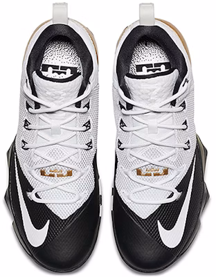 Nike Ambassador IX 'White Black Metallic Gold' 852413-110 Shop Nike Ambassador IX 'White Black Metallic Gold' 852413-110