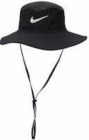 Nike Apex Dri-FIT Logo Bucket Hat Unisex Polyester Black FZ7945-010-BLACK Nike Apex Dri-FIT Logo Bucket Hat Unisex Polyester Black FZ7945-010-BLACK