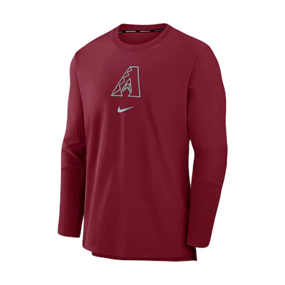 Nike Arizona Diamondbacks Authentic Player Logo Pullover Jacket Red 015C03A7DQS-5Z2