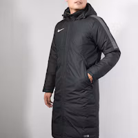 Shop Nike AS CSL Gen Mfill 長版連帽羽絨外套 黑色冬季外套 AR4502-010