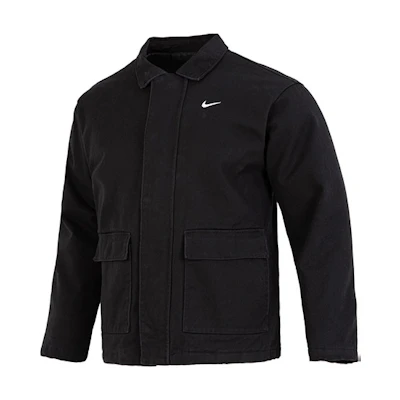 Nike AS M NL Filled Work Jacket Black - Outdoor Casual Embroidered Zip Jacket DQ4939-010