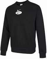 Nike AS M NSW SL BB Crew Black Fleece Pullover Sweatshirt Casual Wear DM5461-010 Nike AS M NSW SL BB Crew Black Fleece Pullover Sweatshirt Casual Wear DM5461-010