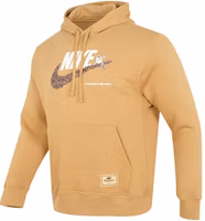 Nike AS M NSW Sole Cafe Logo Yellow Pullover Hoodie Casual Sweatshirt DX6513-722 Nike AS M NSW Sole Cafe Logo Yellow Pullover Hoodie Casual Sweatshirt DX6513-722