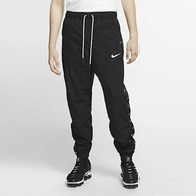 Nike AS NSW Swoosh Mid-Rise Loose Sweatpants Black CD0422-010 Shop Nike AS NSW Swoosh Mid-Rise Loose Sweatpants Black CD0422-010
