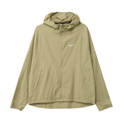 Nike AS Reflective Logo Miler Running Jacket Khaki Color DD4747-276