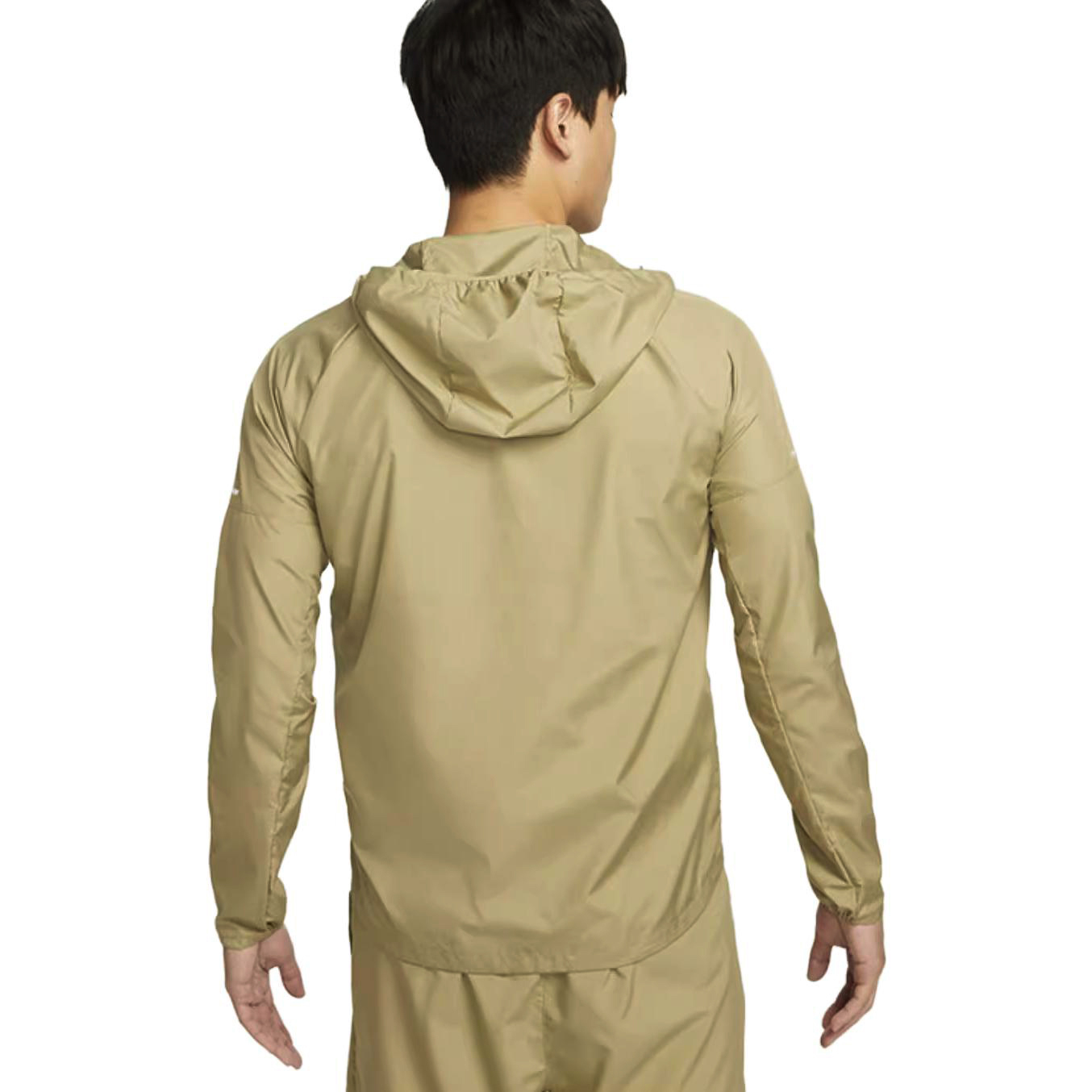 Nike AS Reflective Logo Miler Running Jacket Khaki Color DD4747-276 圖 5