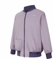 Nike AS U NK Sabrina Signature Jacket Light Purple Casual Soft Bomber FV3165-573 Nike AS U NK Sabrina Signature Jacket Light Purple Casual Soft Bomber FV3165-573