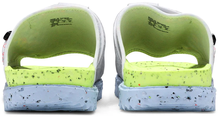 Nike Asuna Crater Slide ''Volt'' Slippers DJ4629-001 Sizing Nike Asuna Crater Slide ''Volt'' Slippers DJ4629-001