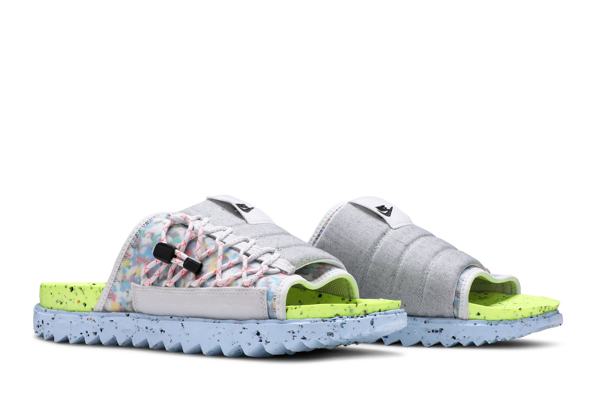 Cheap Nike Asuna Crater Slide ''Volt'' Slippers DJ4629-001