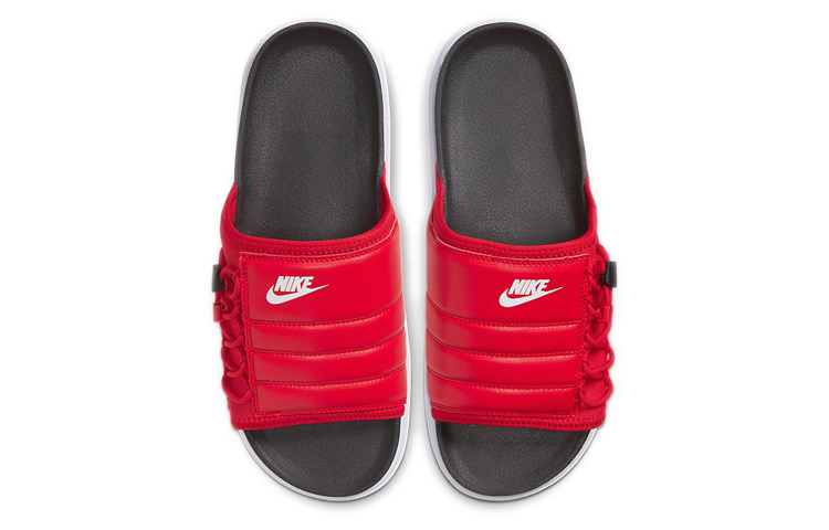 Lookbook Nike Asuna 黑紅 拖鞋