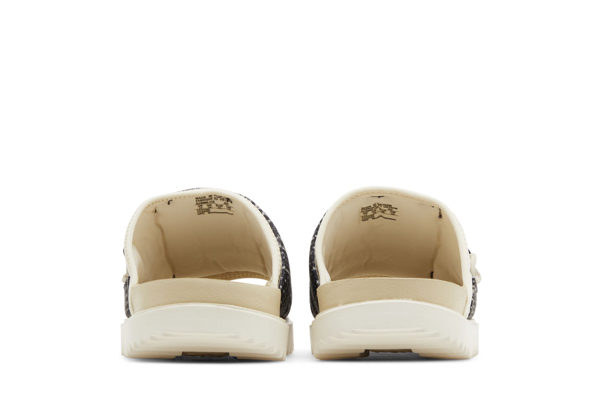 Sizing Nike Asuna Slide ''Paisley - Blasses Elfenbein'' DJ4666-110