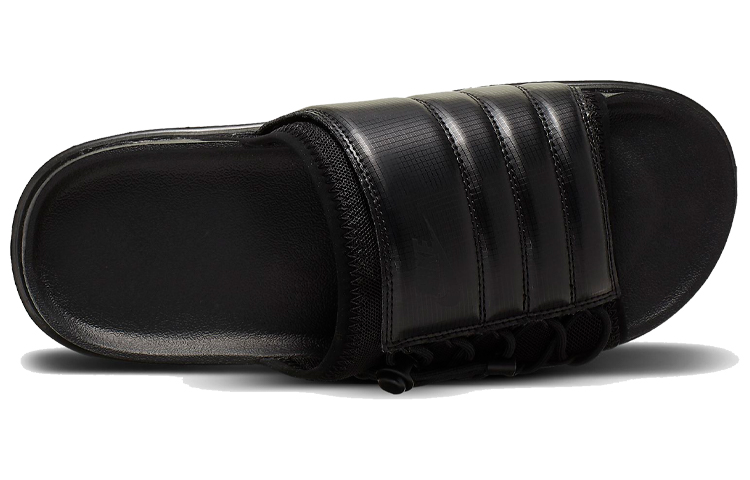 Lookbook Nike Asuna Slide ''Triple Black'' Sandali Neri CI8800-005