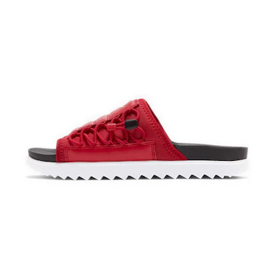 Nike Asuna Slide Minimalistic Shoe Black Red