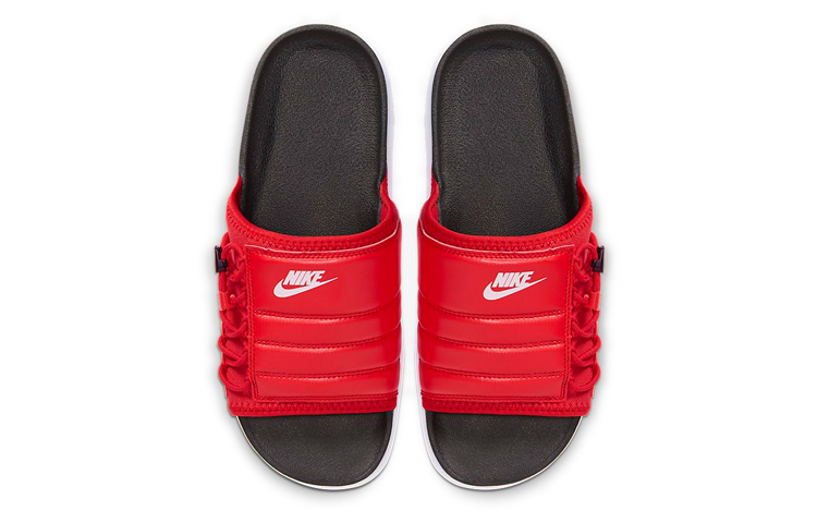 Lookbook Nike Asuna Slide Zapatillas Minimalistas Negro Rojo CI8800-001