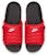 Nike Asuna Slide Kasut Minimalis Hitam Merah CI8800-001