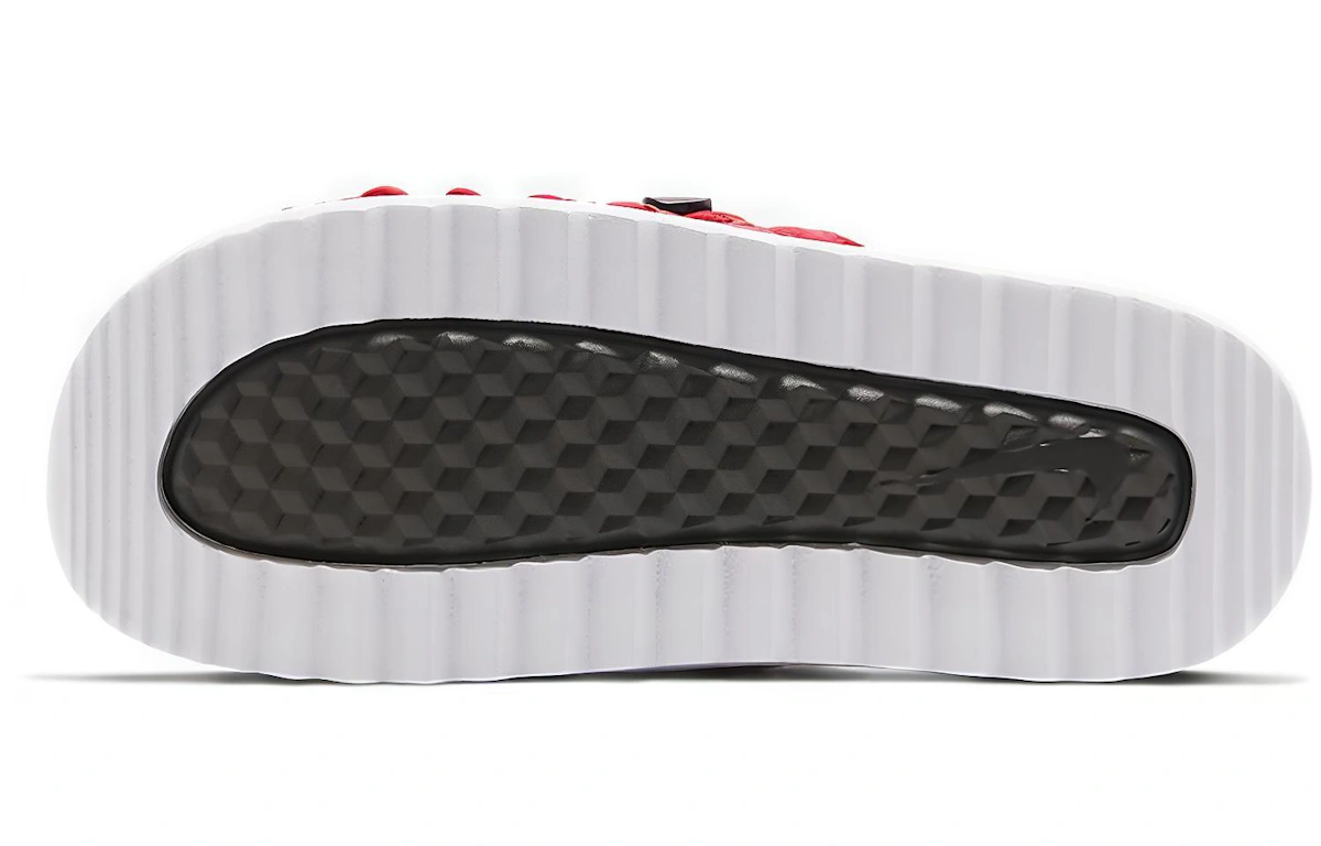 Nike Asuna Slide Minimalistic Shoe Black Red