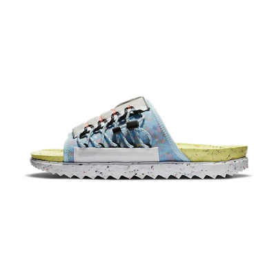 Nike Asuna Slide SE 'Crater Lemon Twist Grey'