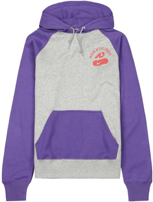 Nike Athletic Logo Colorblock Pullover Sweatshirt Unisex Kelabu Ungu 403978-066 Buy Nike Athletic Logo Colorblock Pullover Sweatshirt Unisex Kelabu Ungu 403978-066