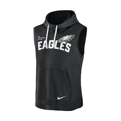 Nike Athletic Philadelphia Eagles NFL Logo Graphic Hoodie Black 00BW10DT86-06Q