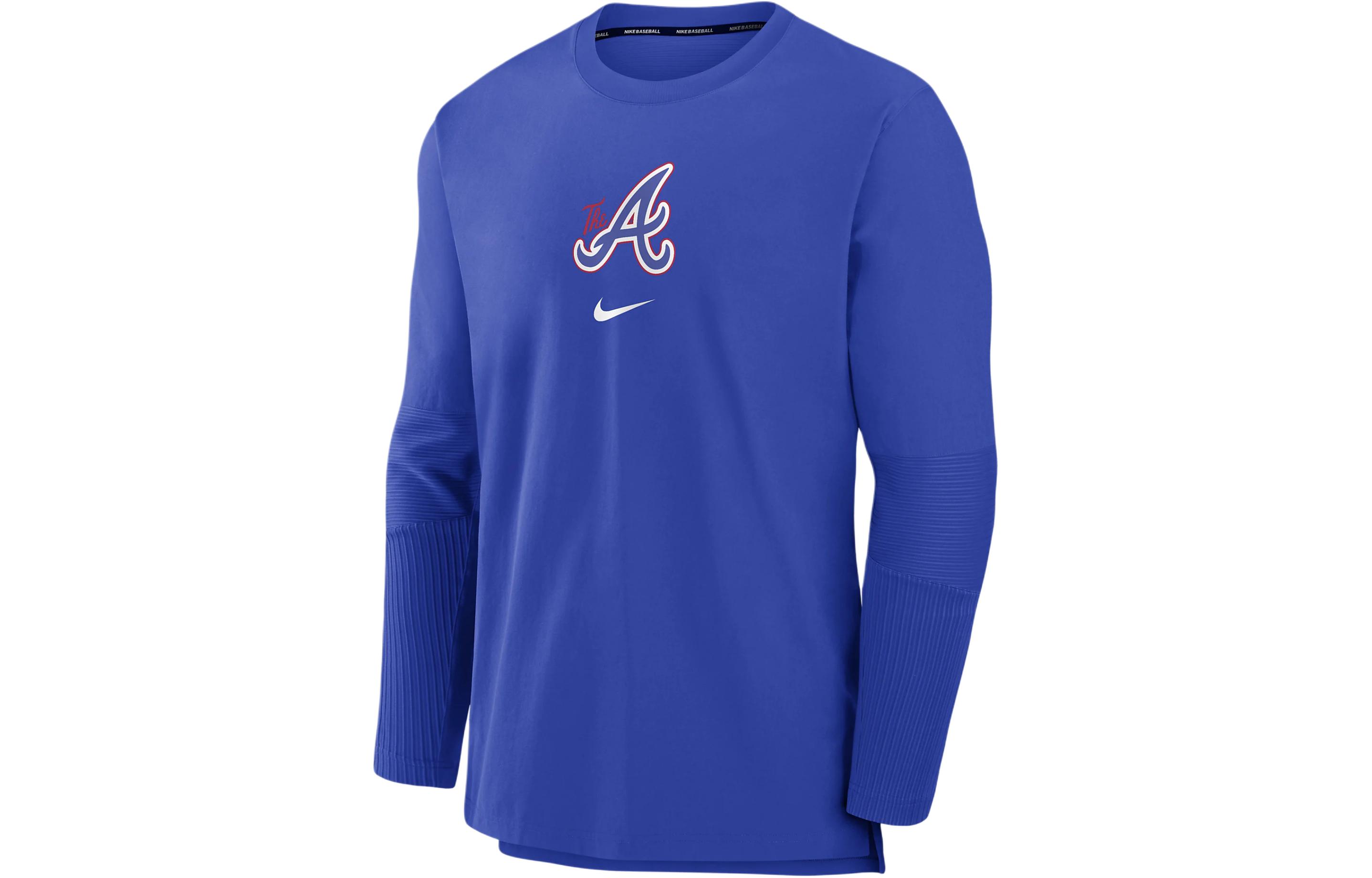 Nike AtlAnta Braves City Connect Pullover Jacket Blue 015CB348AW-FFM