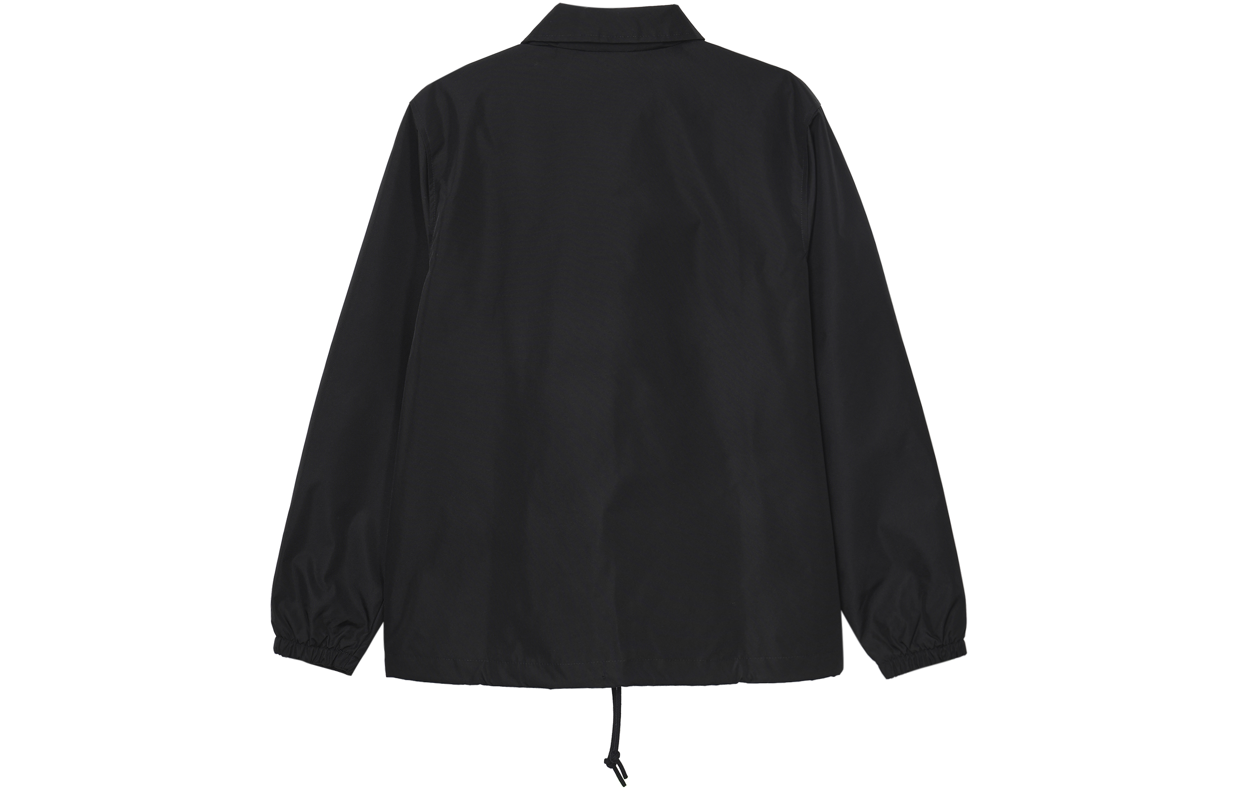 Lookbook Nike Authentics Jaket Coach Warna Solid Hitam FD7844-010