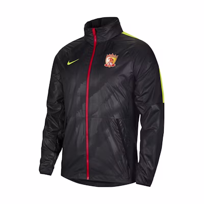 Nike AWF Retro Track Jacket Black/Off White/Yellow/Red CT6602-010