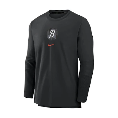 Nike Baltimore Orioles City Connect Crewneck Jacket Black 015C912ZOLE-FFM
