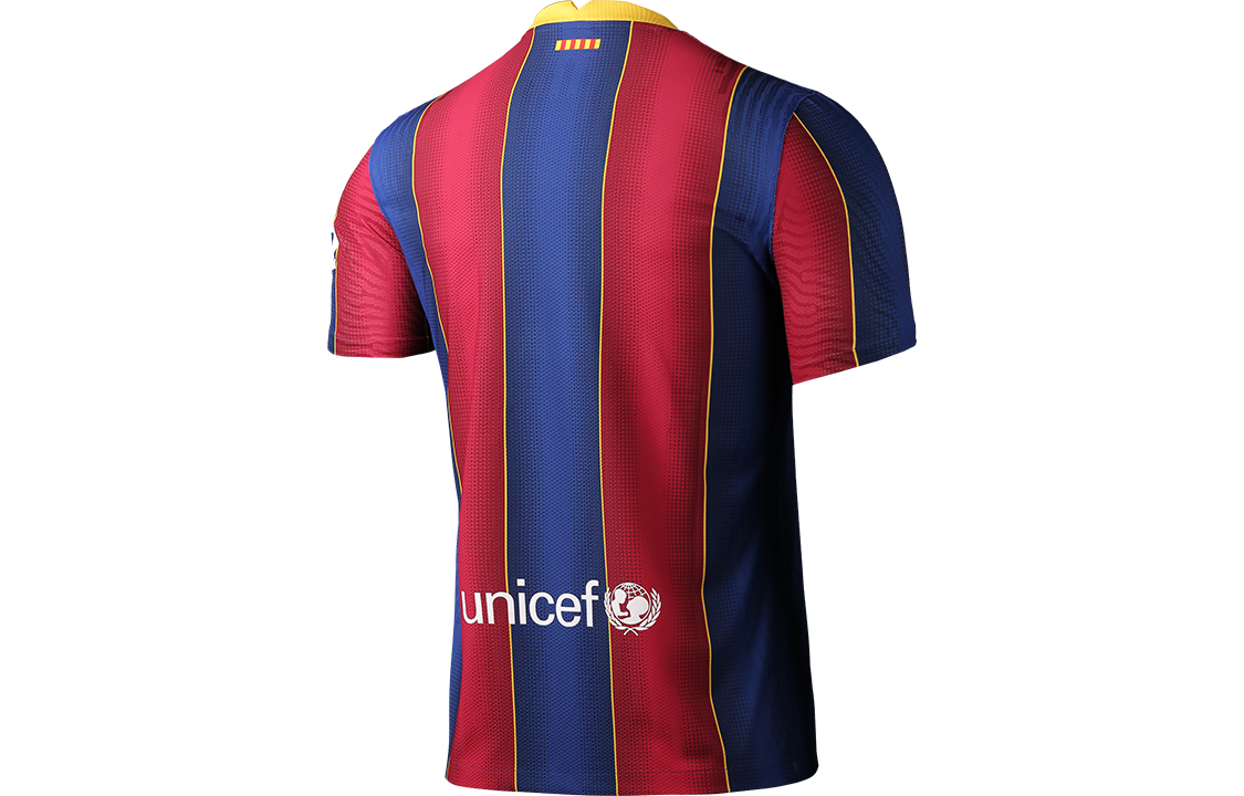 Lookbook 나이키 바르셀로나 2020-21 홈 저지 반팔 티 레드/블루 남성 CD4185-456