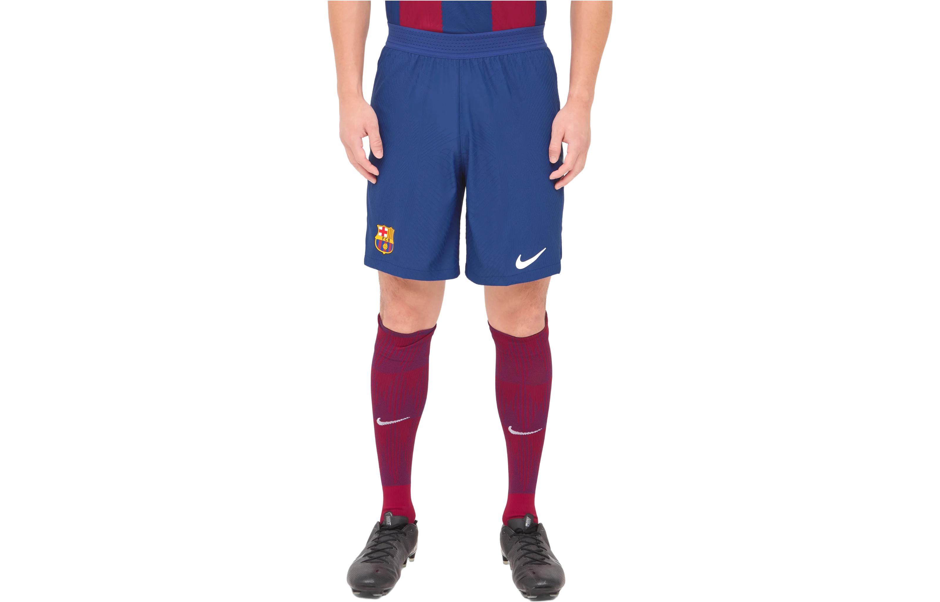 Nike Barcelona 23/24 Home Player Edition Blue Football Shorts. DX2627-455