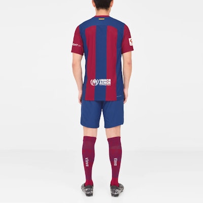 Nike 巴塞隆納 23/24 主場球員版藍色短袖足球球衣 男款 DX2615-456 Shop Nike 巴塞隆納 23/24 主場球員版藍色短袖足球球衣 男款 DX2615-456