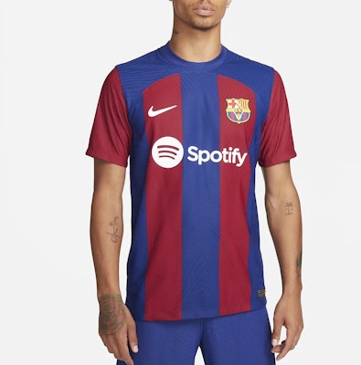 Nike 巴塞隆納 23/24 主場球員版藍色短袖足球球衣 男款 DX2615-456 Sizing Nike 巴塞隆納 23/24 主場球員版藍色短袖足球球衣 男款 DX2615-456