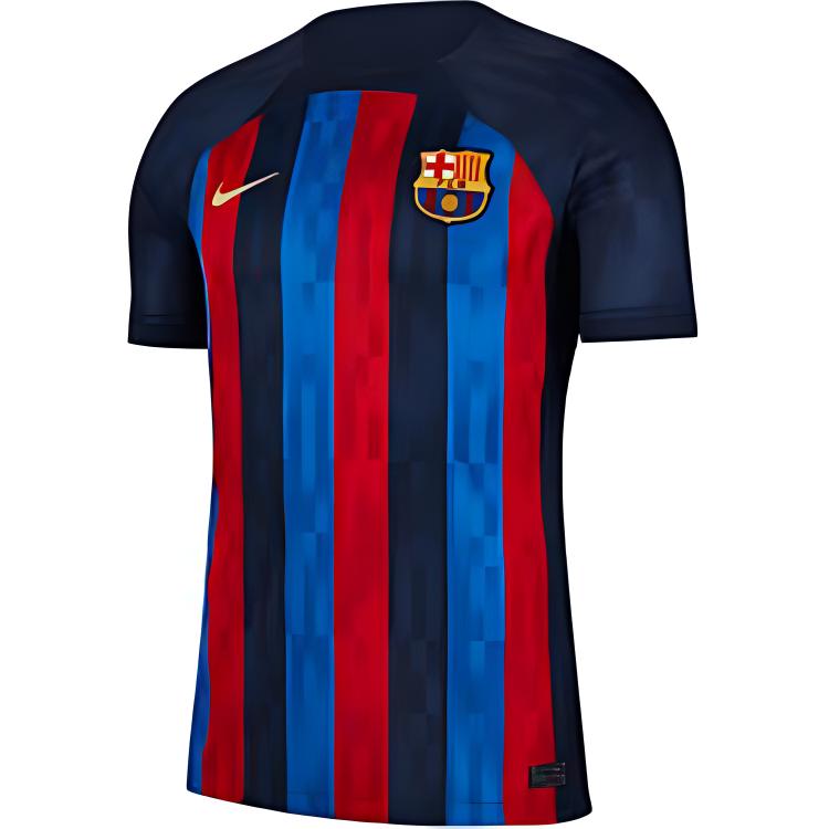 Nike Barcelona Home Jersey 2022-23 Season  Navy Retro Football Shirt DM1840-452