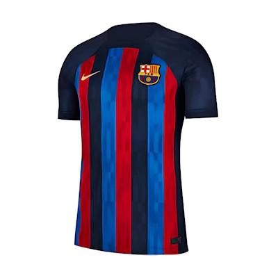 Nike Barcelona Home Jersey 2022-23 Season Navy Retro Football Shirt DM1840-452