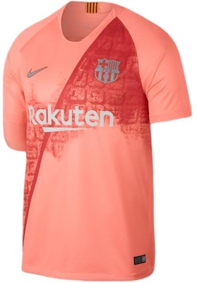 Nike 巴塞隆納圓領橙紅足球上衣 男女款 918989-694 Order Nike 巴塞隆納圓領橙紅足球上衣 男女款 918989-694