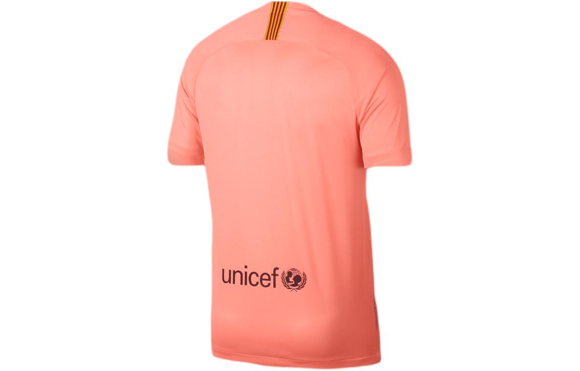 Lookbook Nike Barcelona Jersey de Fútbol Unisex Naranja Rojo Manga Raglán Crewneck 918989-694