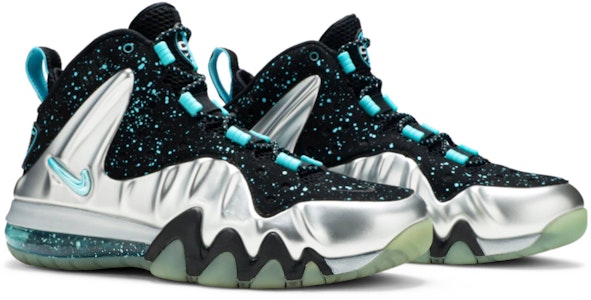 Nike Barkley Posite Max Perak Metalik Biru Gamma 555097-040 Cheap Nike Barkley Posite Max Perak Metalik Biru Gamma 555097-040